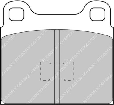 BREMSBELAGSATZ SCHEIBENBREMSE