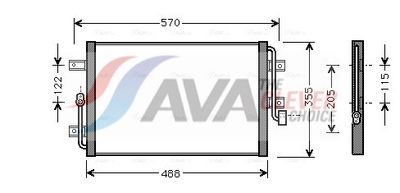 KONDENSATOR KLIMAANLAGE