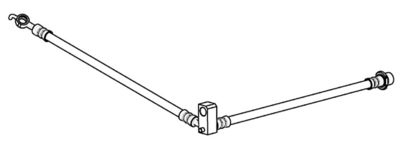 CEF 512731 Тормозной шланг для TOYOTA YARIS (_P1_) 1.4 D-4D (NLP10_)