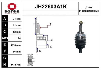 SET ARTICULATIE PLANETARA SNRA JH22603A1K