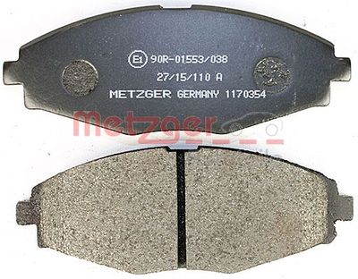 Brake Pad Set, disc brake 1170354