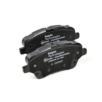 BREMSBELAGSATZ SCHEIBENBREMSE DELPHI LP2474 25