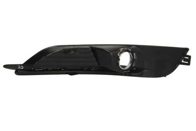 Halogen plug Voor Links (met dagrijlichten gaten, plastic, black-matt) past: CHRYSLER 200 05.14-12.16