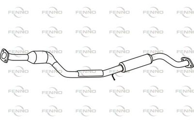 Katalizator FENNO LFZ42055XB