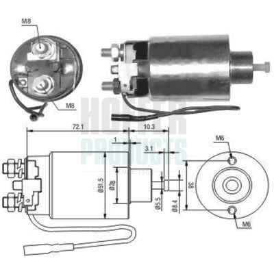 SOLENOID ELECTROMOTOR