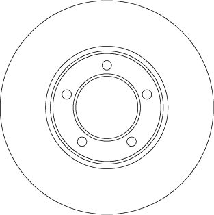 BREMSSCHEIBE TRW DF1876 1