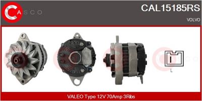 GENERATOR / ALTERNATOR CASCO CAL15185RS