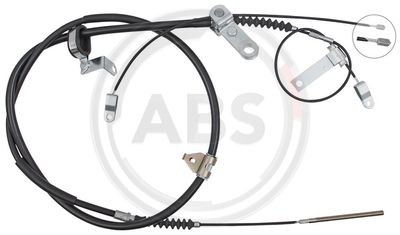 Тросик, cтояночный тормоз A.B.S. K12545 для TOYOTA HILUX