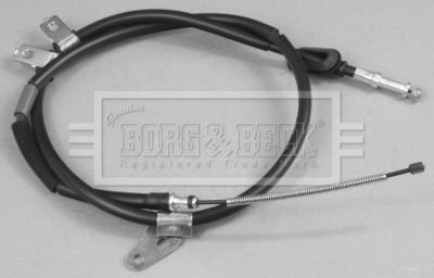 Тросик, cтояночный тормоз BORG & BECK BKB2918 для SUBARU FORESTER