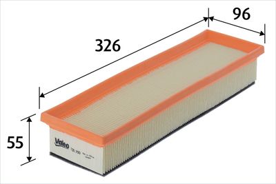 Vzduchový filtr VALEO 728700