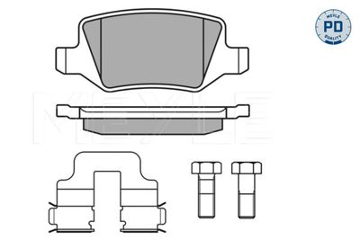 Brake Pad Set, disc brake 025 231 3814/PD