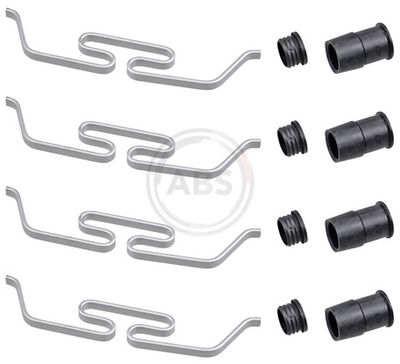 Priedų komplektas, diskinių stabdžių trinkelės