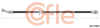 COFLE 92.BH.TY003 Тормозной шланг для TOYOTA AVENSIS (_T22_) 2.0 (ST220_) COFLE 92.BH.TY003 Тормозной шланг для TOYOTA AVENSIS (_T22_) 2.0 (ST220_)