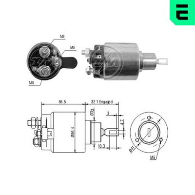 SOLENOID ELECTROMOTOR