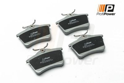 Комплект тормозных колодок, дисковый тормоз ProfiPower 1B2027 для PEUGEOT 308