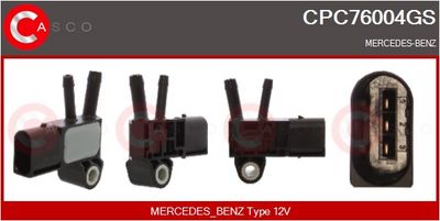 CONVERTOR PRESIUNE ESAPAMENT CASCO CPC76004GS