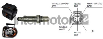 Lambda Sensor Intermotor 65170