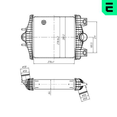 INTERCOOLER COMPRESOR ERA 672137