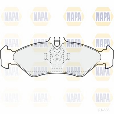 Brake Pad Set NAPA PBP7114