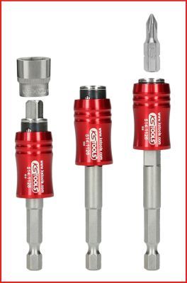 Ks Tools - Rýchlovýmenný držiak bitov 1/4" 2v1