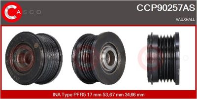 FULIE ALTERNATOR CASCO CCP90257AS