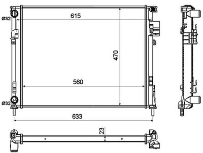 KüHLER MOTORKüHLUNG NRF 58333 4