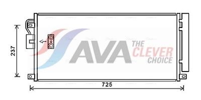 KONDENSATOR KLIMAANLAGE