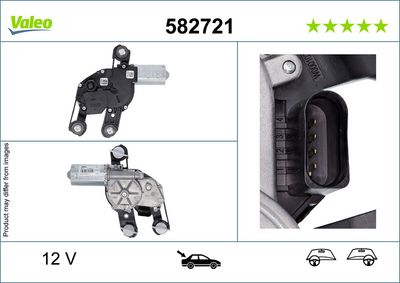двигател на чистачките VALEO 582721