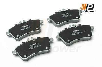 stabdžių trinkelių rinkinys, diskinis stabdys 1B1151 ProfiPower