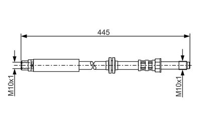 Brake Hose 1 987 481 179