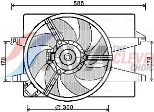 LüFTER MOTORKüHLUNG