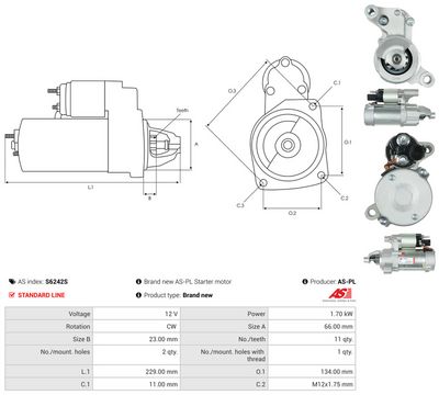 STARTER AS-PL S6242S 4