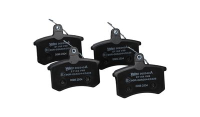 BREMSBELAGSATZ SCHEIBENBREMSE VALEO 302340A 25