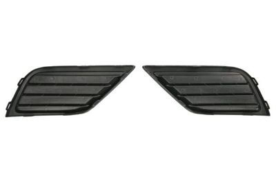 Voorbumper afdekking Voor Links/Rechts (2 st. set, plastic, zwart) past: RENAULT ARKANA 01.20-