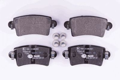 Комплект тормозных колодок, дисковый тормоз HELLA PAGID 8DB 355 009-421 для RENAULT MASTER