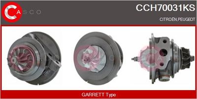 Skupina trupu, turbodmychadlo CASCO CCH70031KS