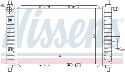 RADIATOR RACIRE MOTOR NISSENS 61646 4