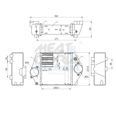 INTERCOOLER COMPRESOR