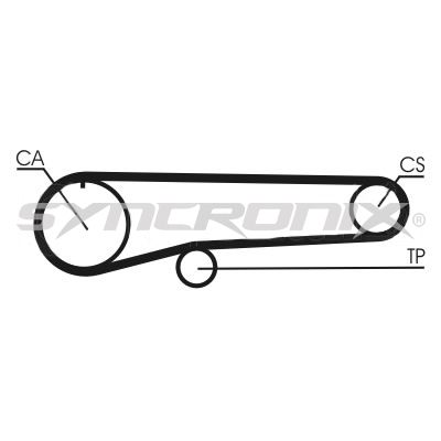 SY0779N SYNCRONIX Зубчатый ремень