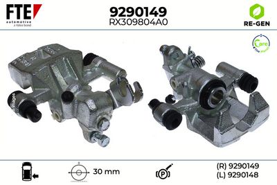 спирачен апарат FTE 9290149