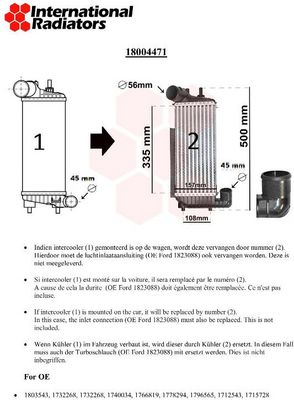 INTERCOOLER COMPRESOR VAN WEZEL 18004471 1