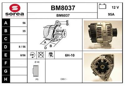 GENERATOR SNRA BM8037