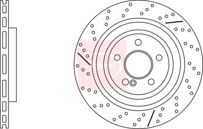 APEC Brake Disc DSK3758
