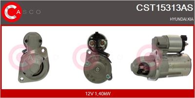 CASCO CST15313AS Стартер для KIA SORENTO II (XM) 2.4 GDI