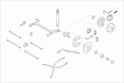 Układ kierowniczy SACHS RENAU-19II-RS003