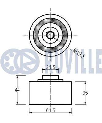 ROLA GHIDARE/CONDUCERE CUREA DISTRIBUTIE RUVILLE 540520 1