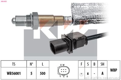 Lambda sonda KW 498 493