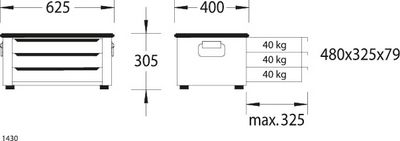 GEANTA CU SCULE GEDORE 1430 8