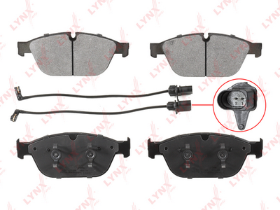LYNXauto BD-1229 Тормозные колодки и сигнализаторы для AUDI A8 D4 (4H2, 4H8, 4HC, 4HL) S8 quattro