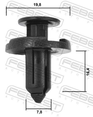 CLIPS ACOPERIRE DECORATIVA SI PROTECTIE FEBEST 88570131 1